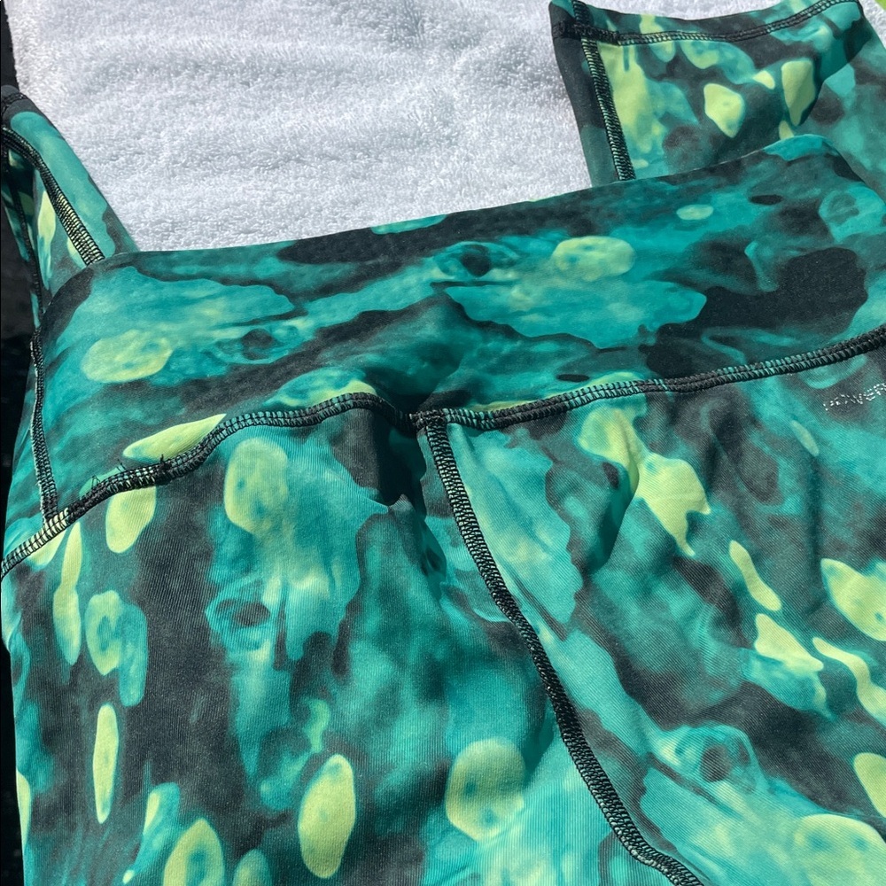 Champion Green and Lime Patterned Leggings - Picture 6 of 7